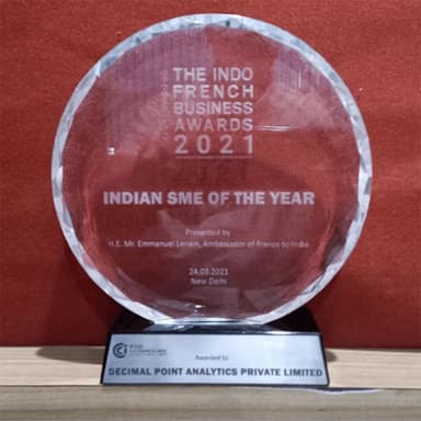 Indo-French Chamber of Commerce and Industry (IFCCI)- Indian SME of 2021